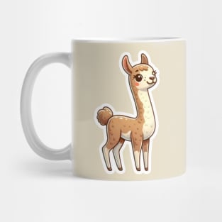 Llama Kawaii Graphic Splash of Forest Frolics and Underwater Whimsy! Mug